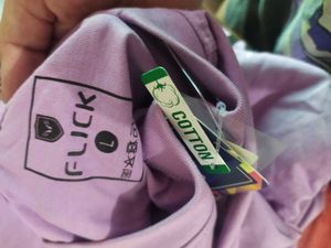 Purple Graphic T-Shirt(oversized)