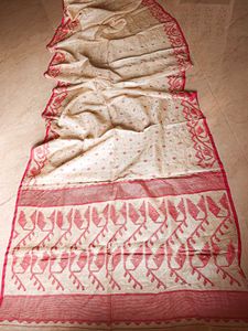 Pure Silk Dhakai Jamdani Saree