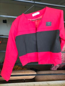Stylish Red Black Jacket