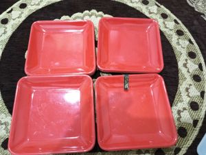 Malamine Small Plates , Rice Spoon ,Dry Fruitsbox.