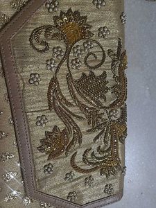 Handwork Embellished Party Purse