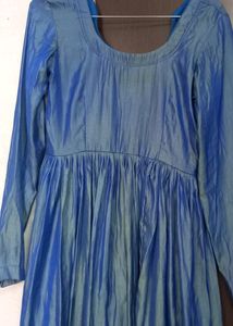 Anarkali Silk Kurti