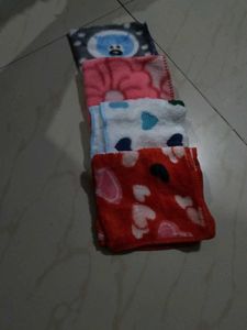 Cute Patterned Face Cloths - Set of 4