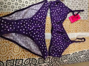 Purple Bra &amp; Panty Set