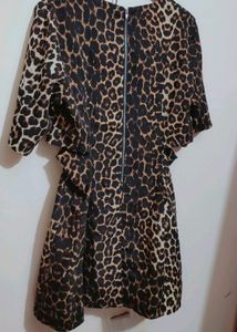 Tiger Print 🟤Dress For Girl Or Women 36 Bust