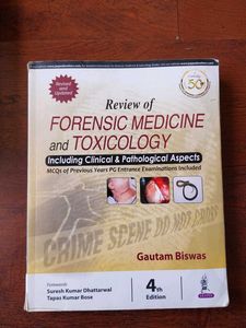 Forensic Medicine & Toxicology - 4th Edition