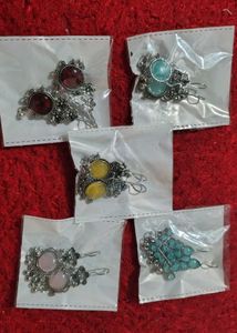 Oxidised earings