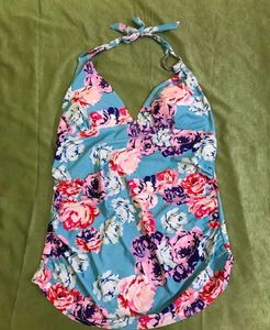 Floral One Piece Swim Suit