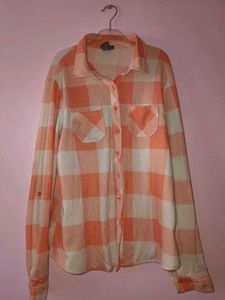 (Price Drop) Pookie Checked Shirt 🩷🤍