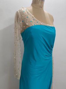 Elegant Teal Maxi Dress