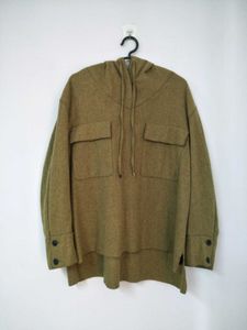 Olive green hoodie