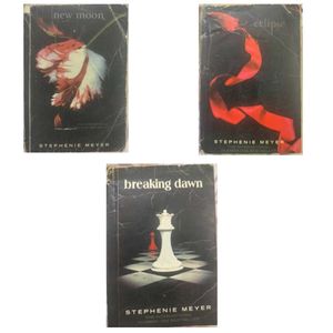 3 Books - New Moon, Eclipse & Breaking Dawn