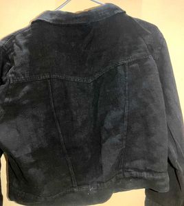 Classic Black Denim Jacket