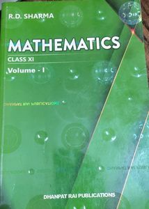 RD Sharma Mathematics XI Volume 1