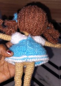 Handmade Knitted Doll