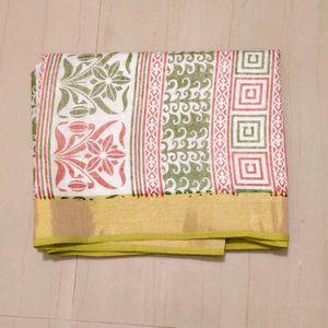 Elegant Printed Saree