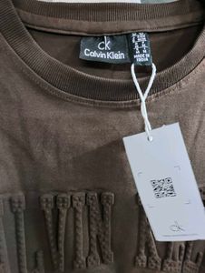 Calvin Klein Brown Long Sleeve Tee