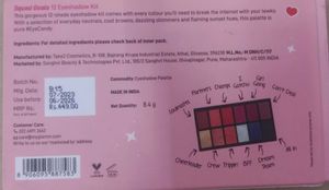 POPXO 12 Shade Eye Shadow