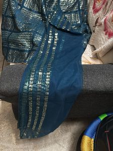 Navy Blue Full Sequence Lehnga