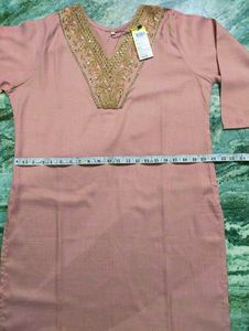 Pink Beautiful Kurta
