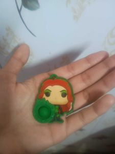 DC funko key chains - poison ivy and the joker