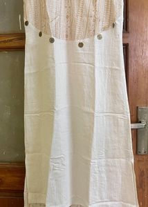 Global Desi Elegant Cotton Maxi Dress /Kurta