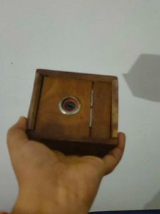 Wooden Home Bank Gullak
