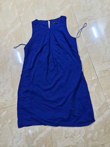 A Beautiful Electric Blue Dress