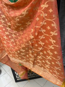Beautiful Green &amp; Peach Indian Suit