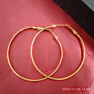 Oxidized Gold earrings