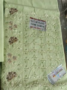 Elegant Light Green Embroidered Salwar Suit