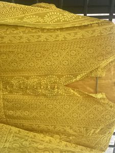 Mustard Yellow Anarkali