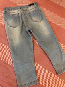 Denim Capri