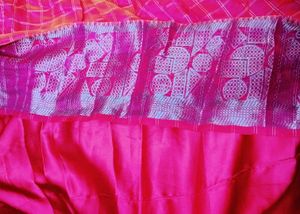 Pink &amp; Orange Checkered Dress