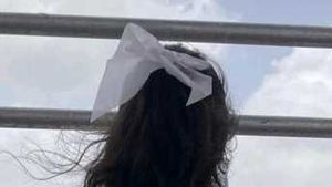 White Hair Bow