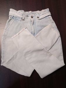 Mom Fit Jeans For Women (Size-32)