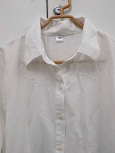 White Georgette Shirt