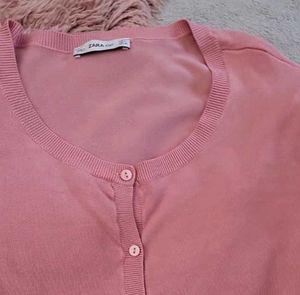 zara Ruffle Cardigan