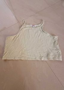 Light Green Crop Top