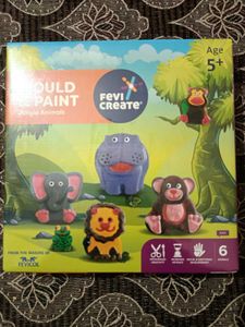 Pack Of 3, Mould &amp; Paint ,Bird House, Solar System