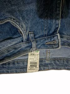 Split Hem Denim Jeans