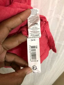 Tex Pink Cotton T Shirt