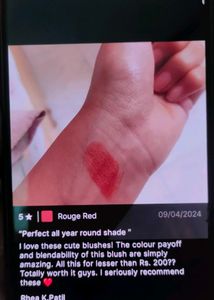 Insight Blush Stick , Shade -  ROUGE RED