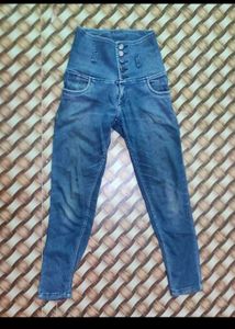 High Waist Denim Jeans