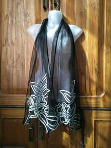 Black Net Stole