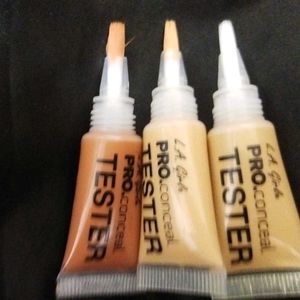 L.A.Girl Pro .Conceal Tester*3