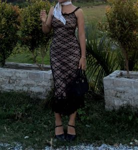 Lace Midi Dress