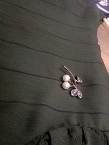 Vintage Olive Green Dress