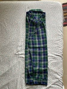 Checkered LP Jeans Full Sleeve Shirt