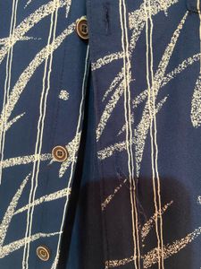 pattern cotton shirt